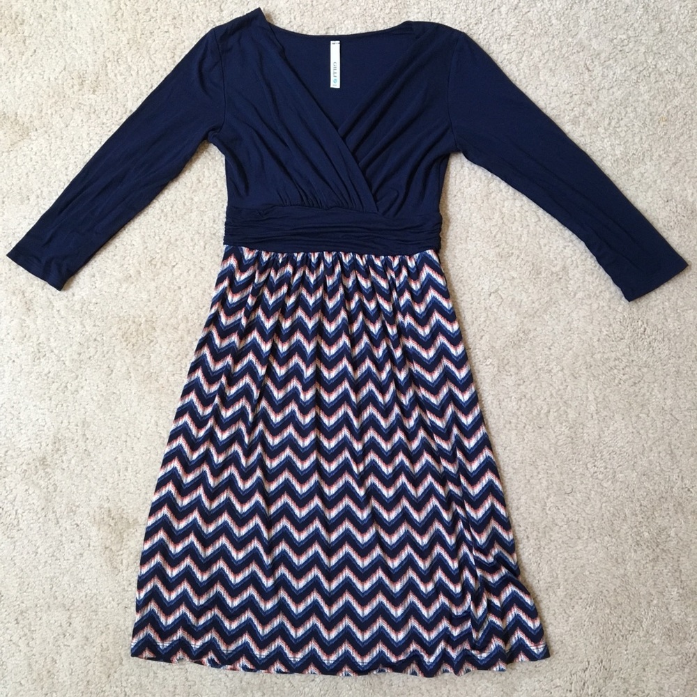 Gilli Maternity Wrap Front Dress